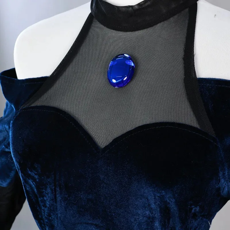 Фото Mizi Vestido Peruca аниме Alien Alien Palco косплей Хэллоуин карнавальный костюм для женщин;5, м'7.д; №3