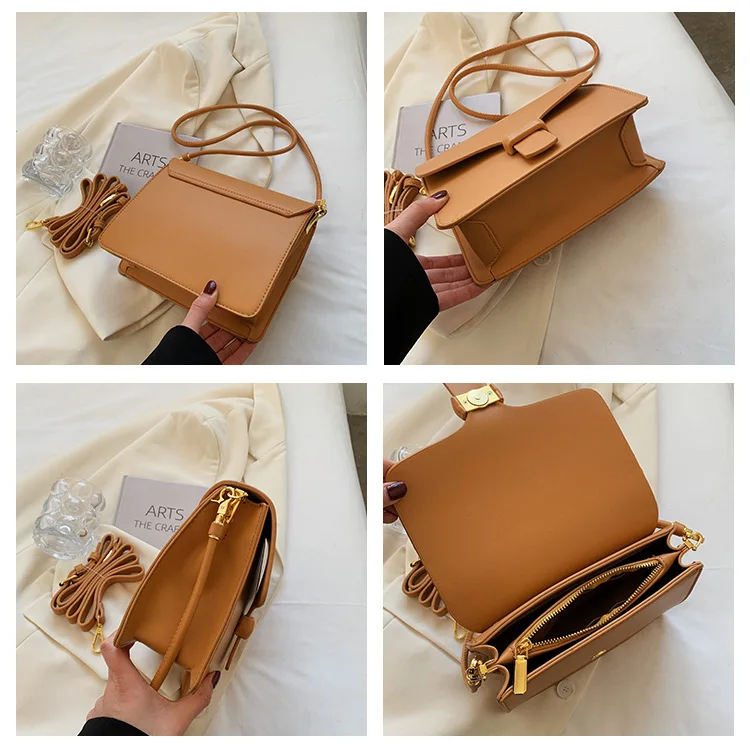 Women Popular Bags 2022 Autumn Winter New Fashion Women Shoulder Messenger Bag Vintage Small Square Bag