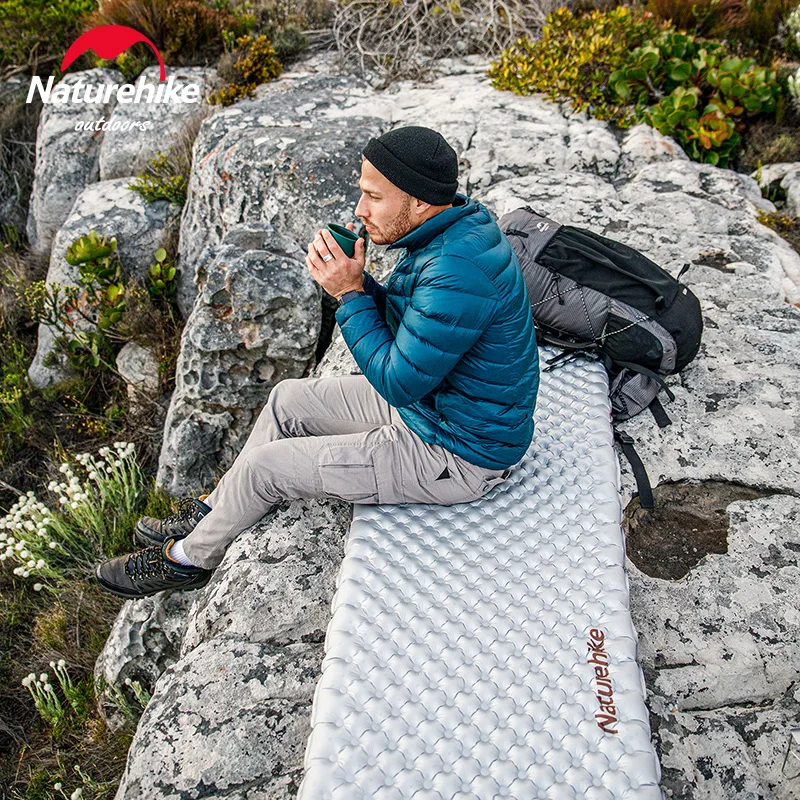 Naturehike Кемпинговый коврик 3,25,88, высококачественный сверхлегкий теплый надувной матрас, портативные складные надувные коврики для улицы (art.: 3920ca7fca353) - 3920ca7fca353