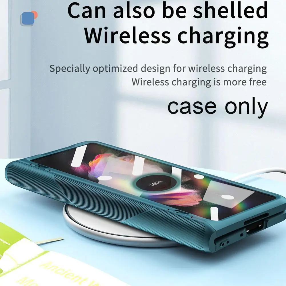 

Magnetic Hinge For Z Fold 3 With Front Screen Glass Film Hinge Full Z Fold 3 5g Back Co S9k4