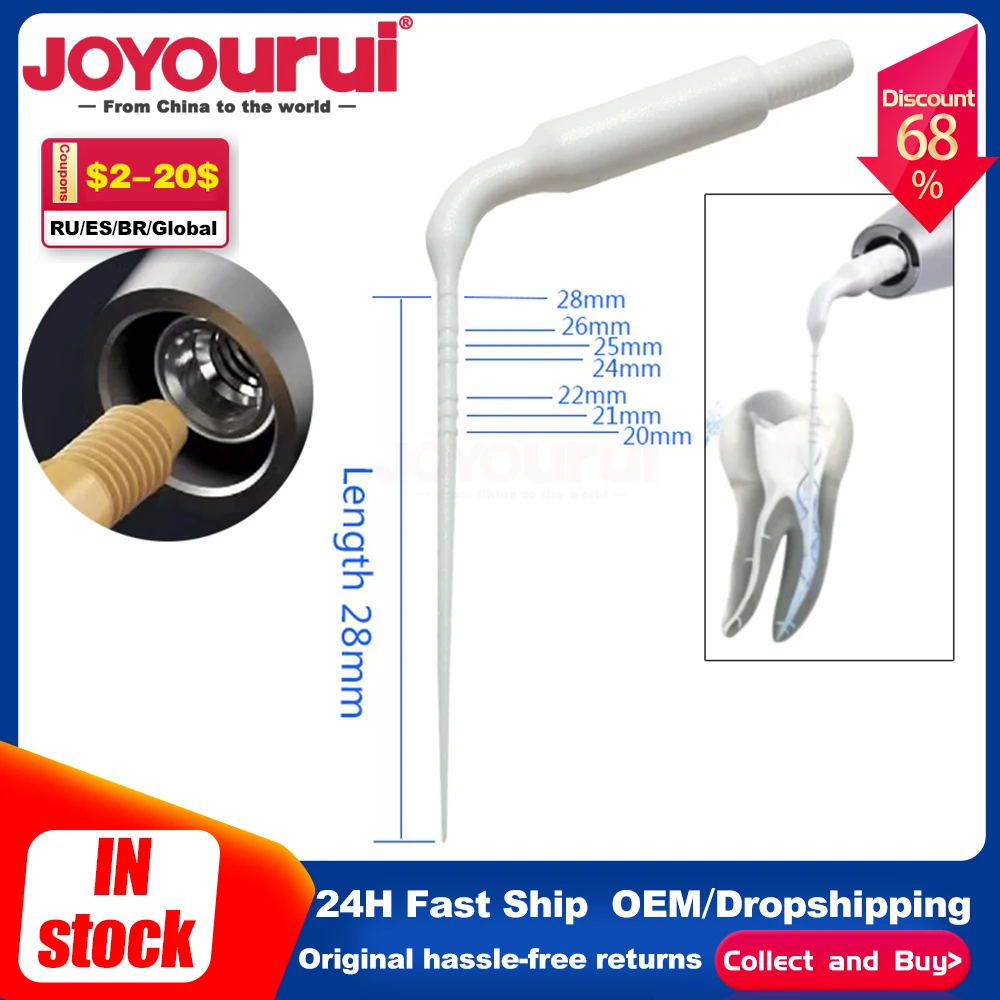 

5pcs Dental Endo Root Canal Irrigation Tips for VDW KaVo odontología Dental Endo Tips instruments Autoclavable dental tools