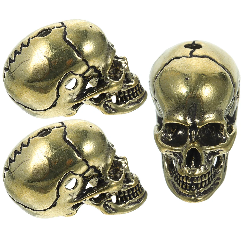 

3pcs Crafting Brass Decor Mini Brass Charm Keychain Pendant Small Pendant