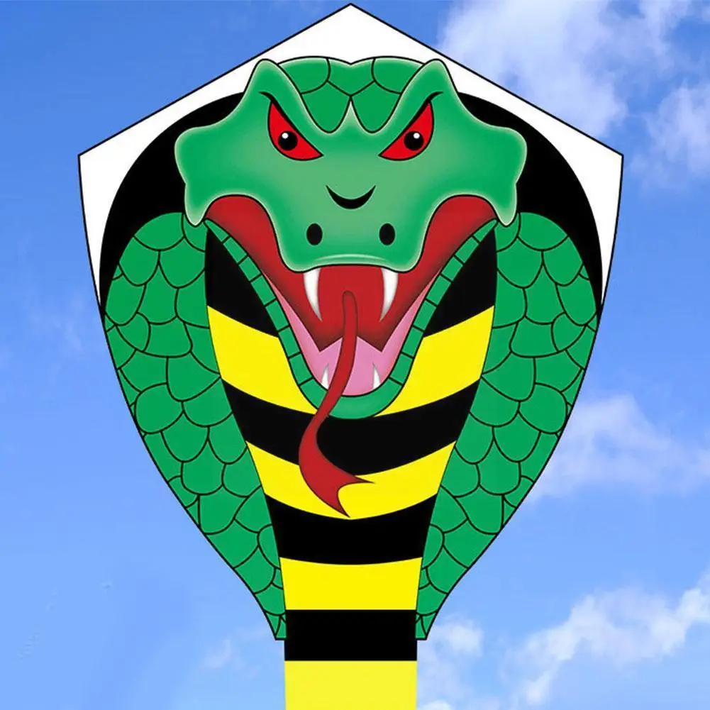 

Large Snake Kite Kite With Handle Line Outdoor Toys For Adult Children Kids Animal Kites Accessories K7j9