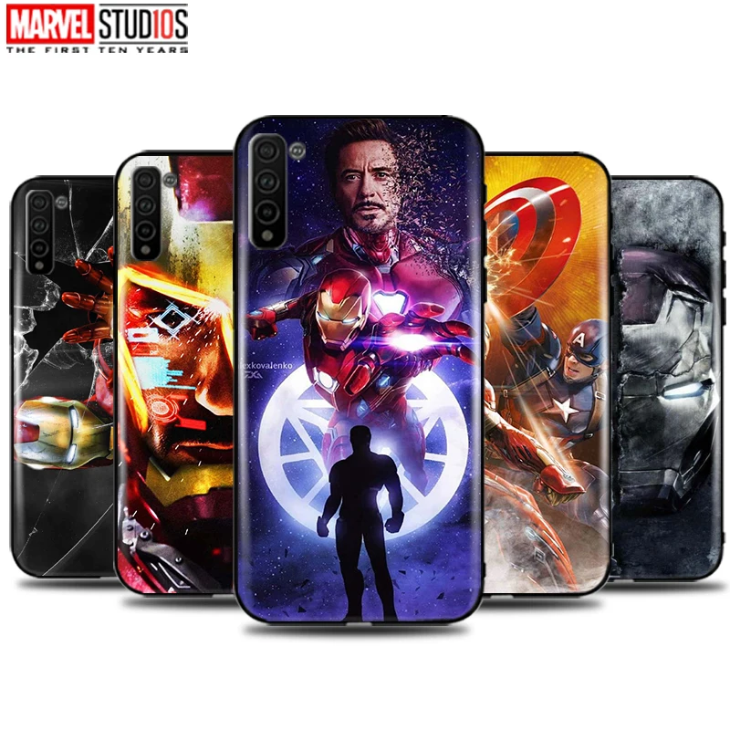 

Marvel Avengers Iron Man Phone Case For Huawei Honor 10 10i 10X 9 9X Lite 9A 9S 9C 8X Max Carcasa Soft TPU Ultra-Thin Coque