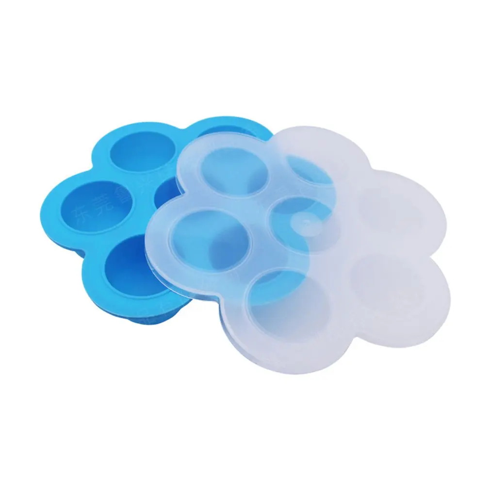 

2 упаковки силиконовых форм для укусов яиц с крышкой для мгновенных кастрюль 5 6 8 qt Аксессуары Силиконовая коробка для пищевых добавок с 7 отв...