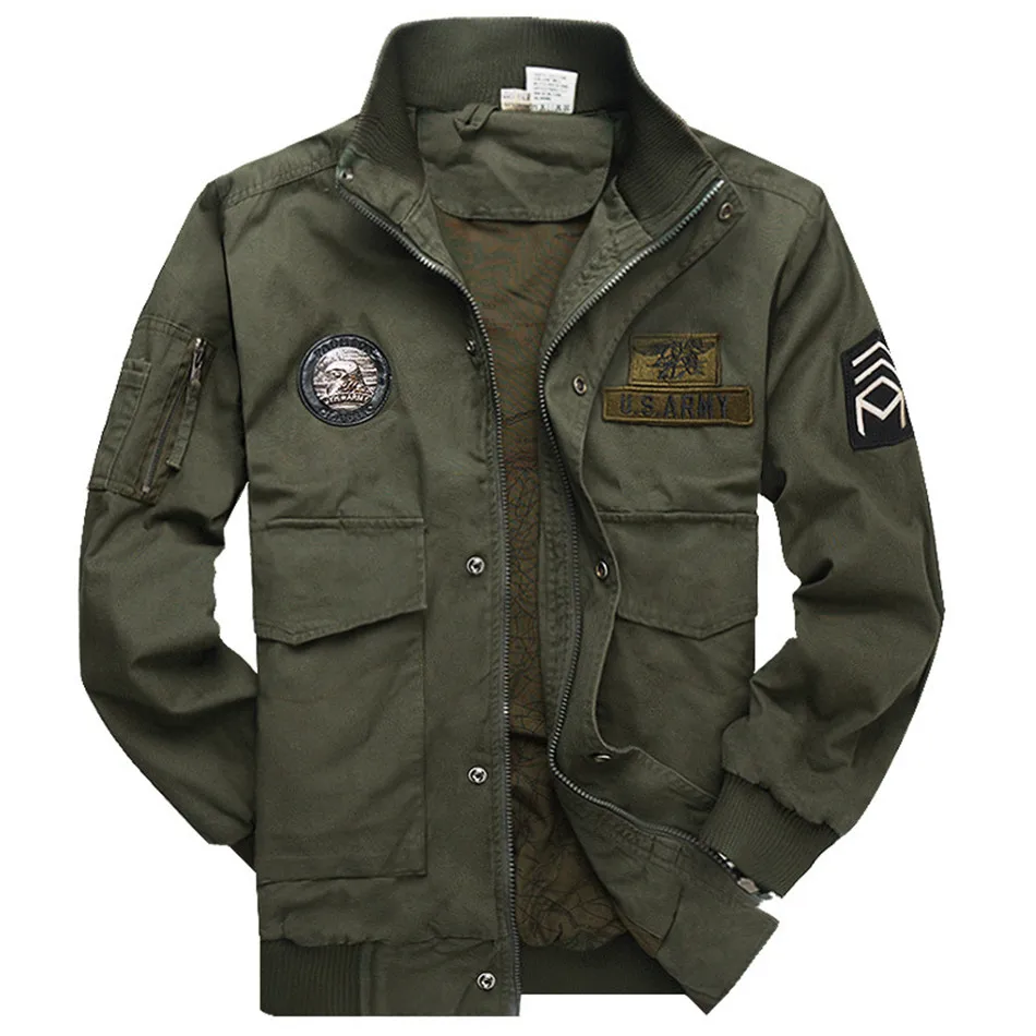 Military Fan Workwear Softshell Jackets Men Cotton Outdoor Tactical Training Jacket Stand Collar Armygreen Coat Military Uniform