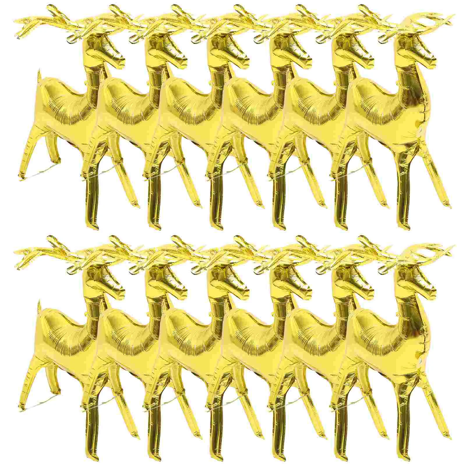 

Balloon Balloons Christmas Deerpartyanimal Inflatablereindeer Decoration Elk Wildlife Helium Film Aluminum Shaped Holiday