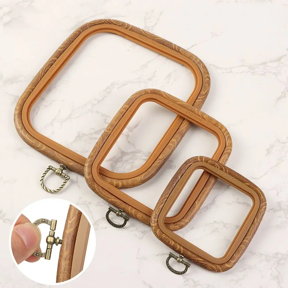 

Octagon Handmade Plastic Needlecraft Sewing Accessories Stretch Tool Embroidery Hoop DIY