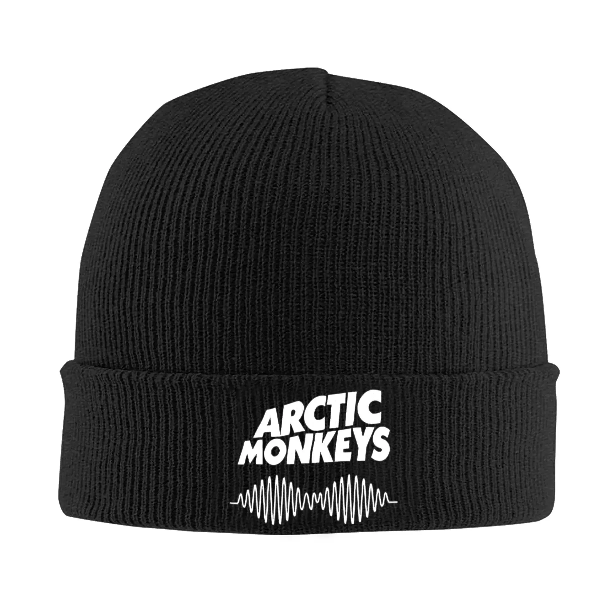 Вязаная шапка с логотипом Arctic Monkeys женские и мужские шапки осенне-зимние