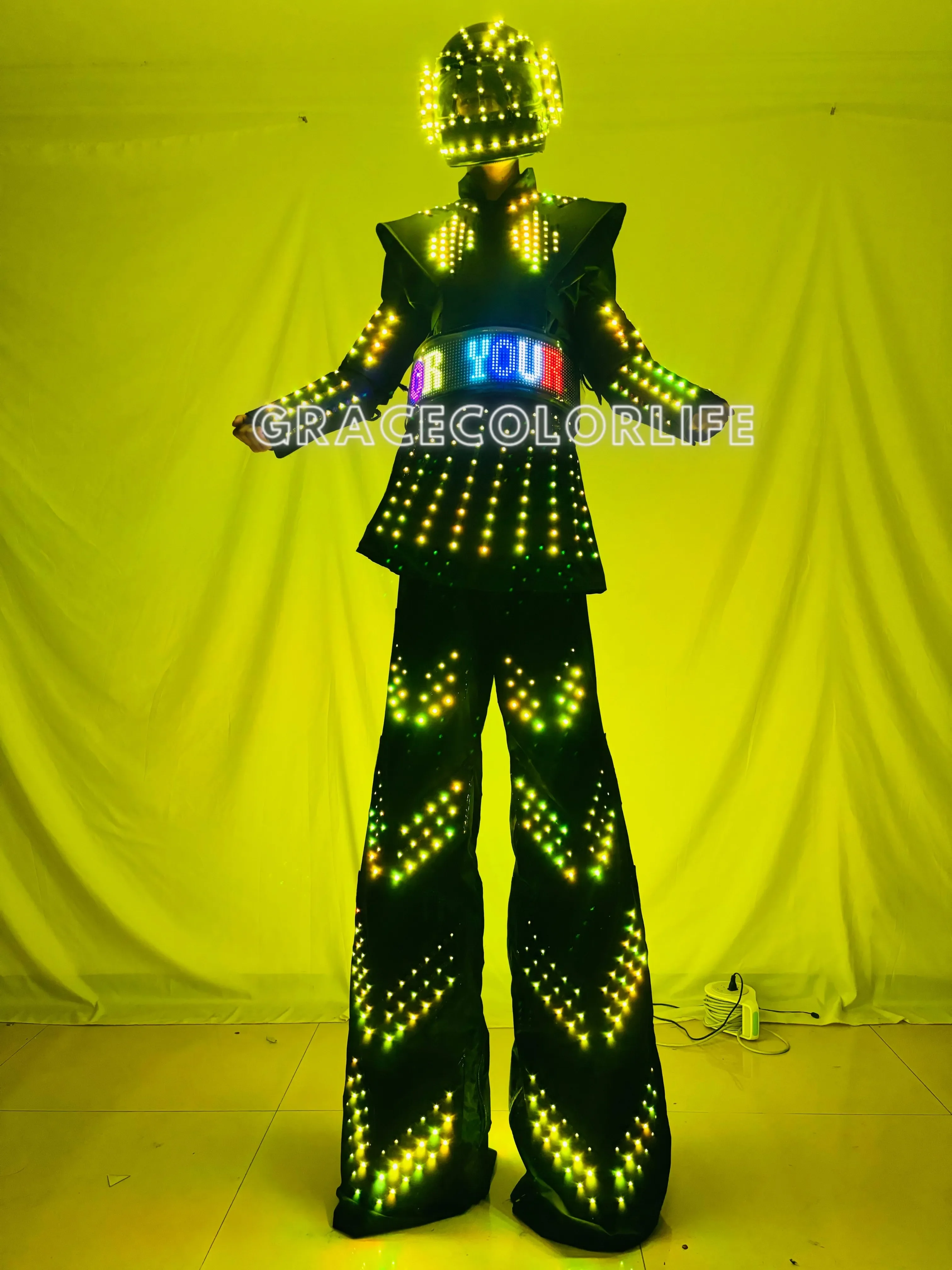 Женское платье для ходунков модный костюм супер воина полноцветный выступления