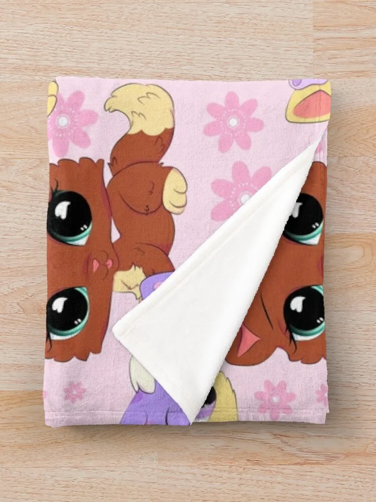 Одеяло для котят Lps одеяло малышей роскошное многофункциональное