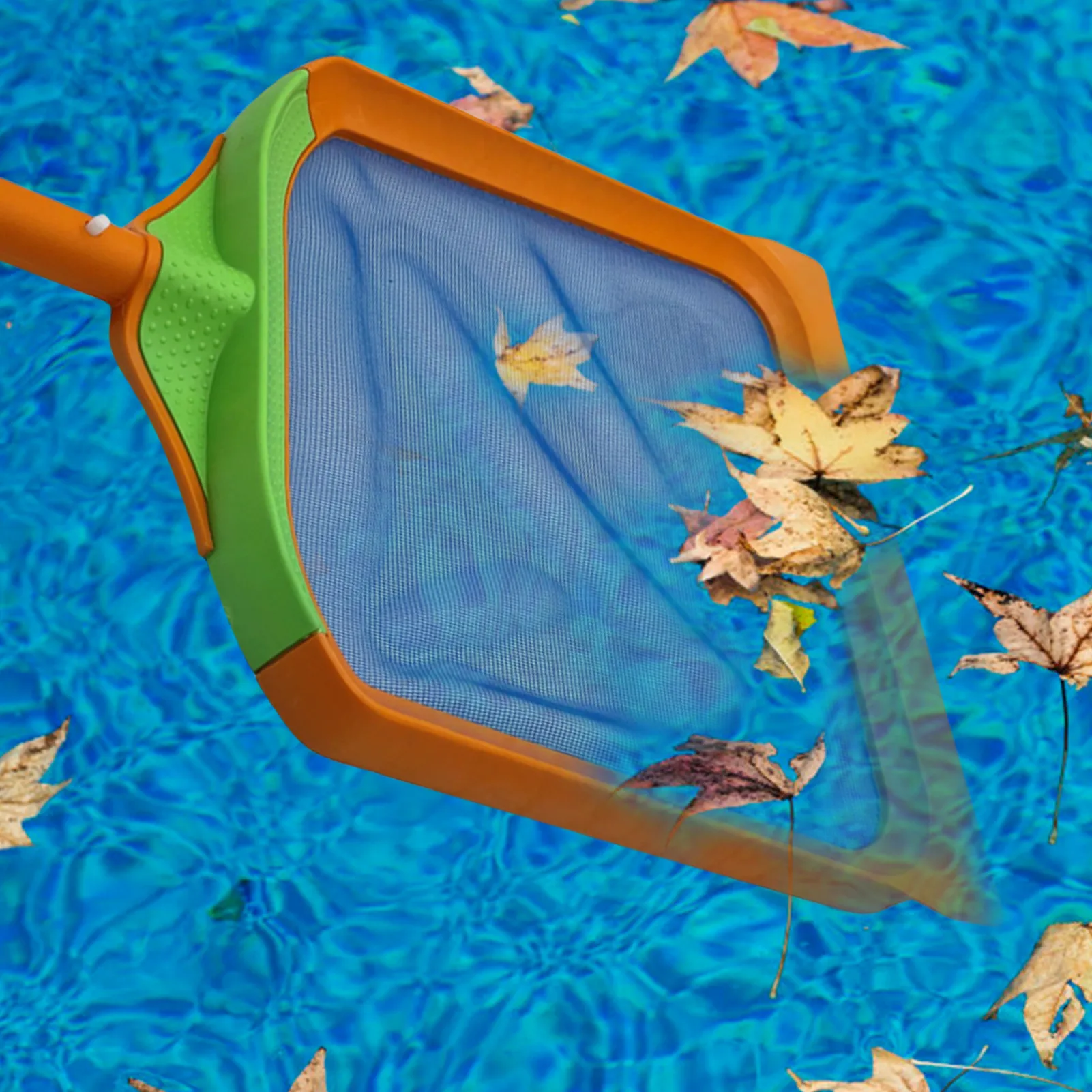 

Искусственная сеть для бассейна | Инструмент для очистки бассейна с усиленной рамой и неглубокой сеткой для бассейна, рыболовные сети для м...