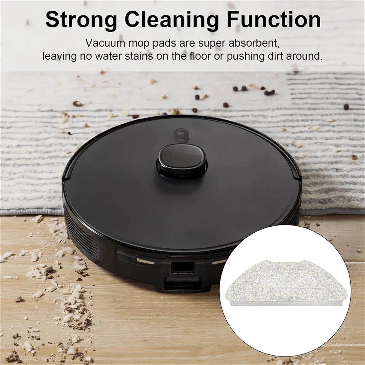 6-шт тканевые подушечки для швабры AIRROBO T20 аксессуары пылесоса запасные части