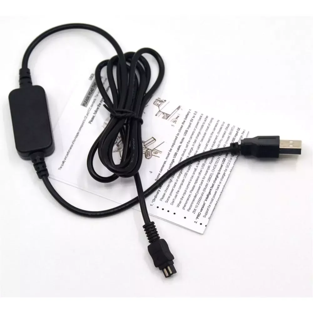 

AC-L20 AC-L200 AC-L25 5V USB Cable Adapter DSC-HX200 DSC HX100 HDR-CX105 FDR-AX100 FDR-AXP35 HDR-C6 VG900