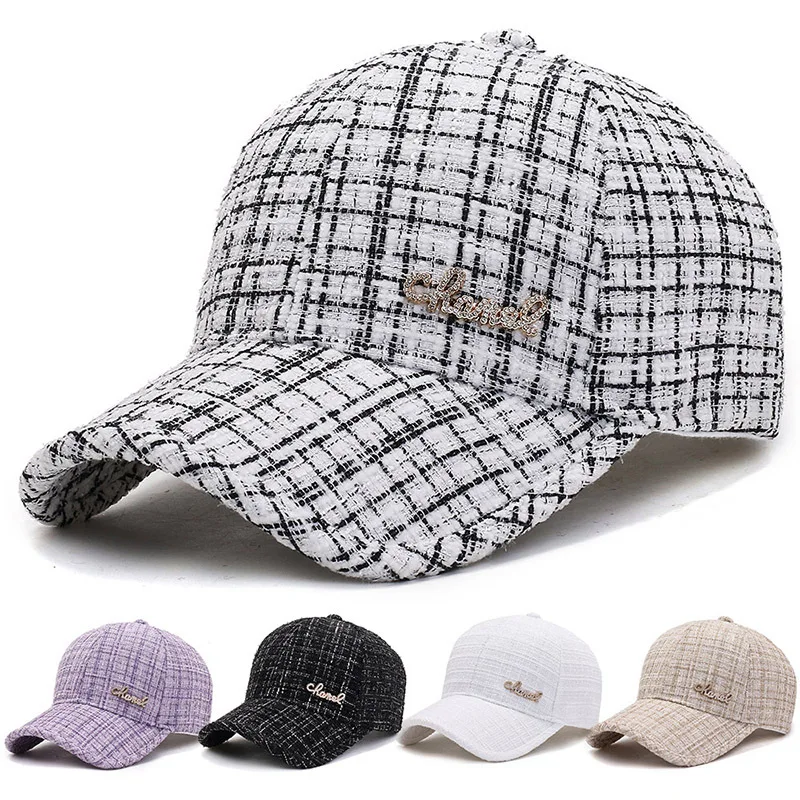 

HOT Winter Baseball Cap for Women with Earflaps Warm Cotton Thicker Snapback Cap Men Father's Hats Ear Protection Casquette