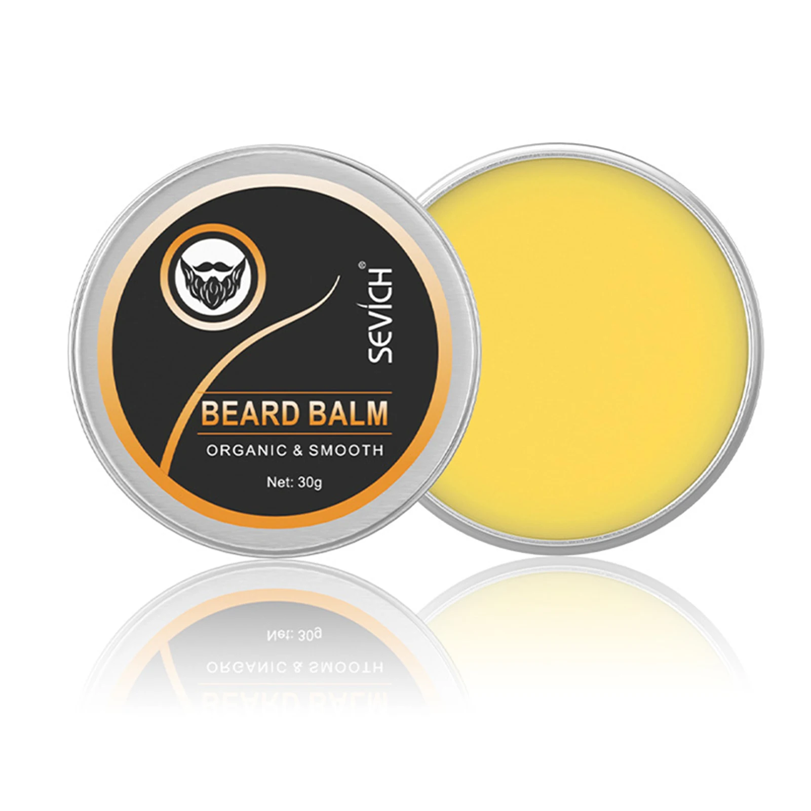 

Moisturizing Facial Hair Balm with Fresh And Non-Sticky Texture for Mature Male Business Men