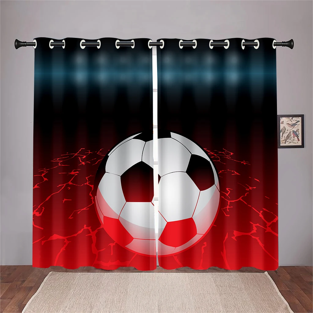 Тонкие оконные шторы для мальчиков современные занавески с изображением