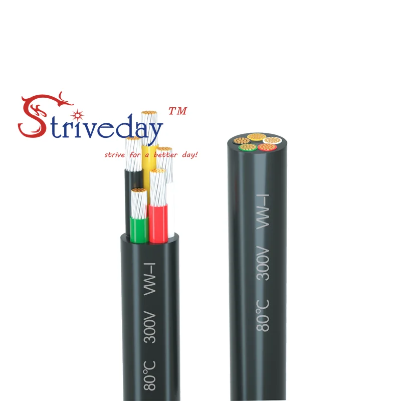 UL 2464 26AWG 10 метров/33 фута 2C/3C/4C/5C/6C многожильный ПВХ кабель, оболочка, луженый медный провод, аудио кабель, линия питания «сделай сам»