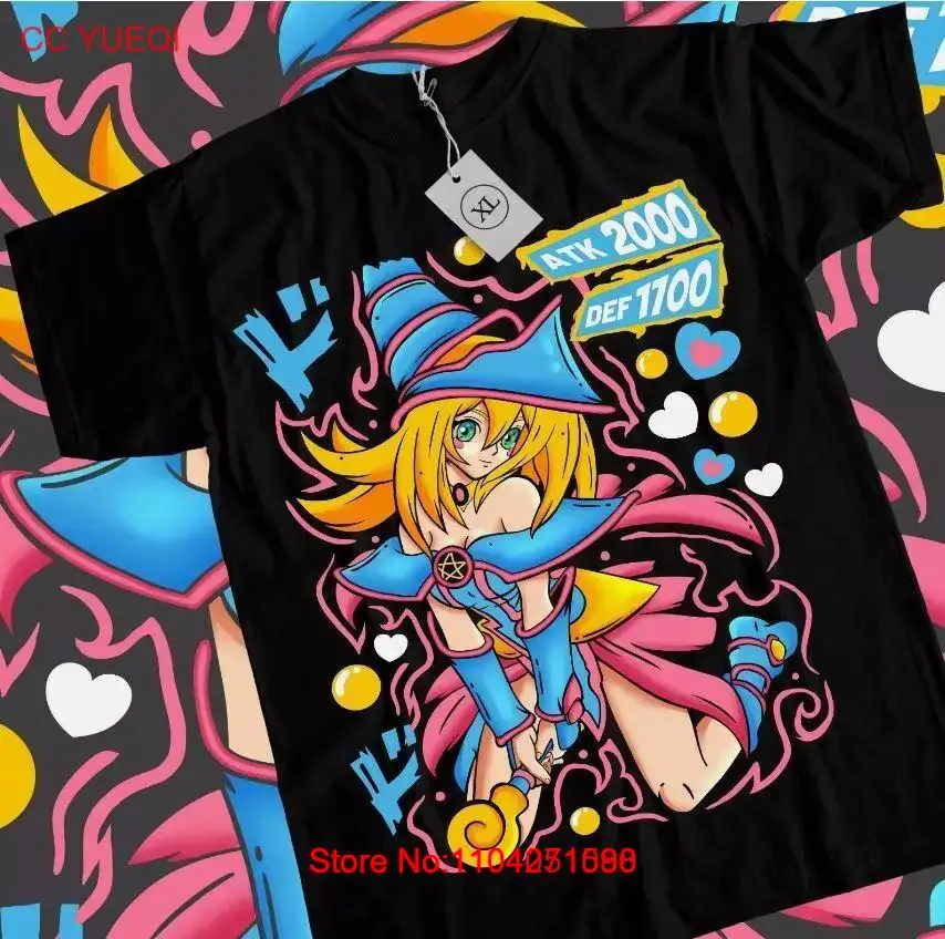 Футболка Maga Oscura Yu-Gi-Oh Chica Girl Аниме Kawai Waifu Отаку Рубашка Все размеры