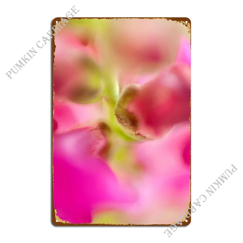 

Macro Of Flowers Metal Sign Mural Iron Garage Create Classic Tin Sign Poster
