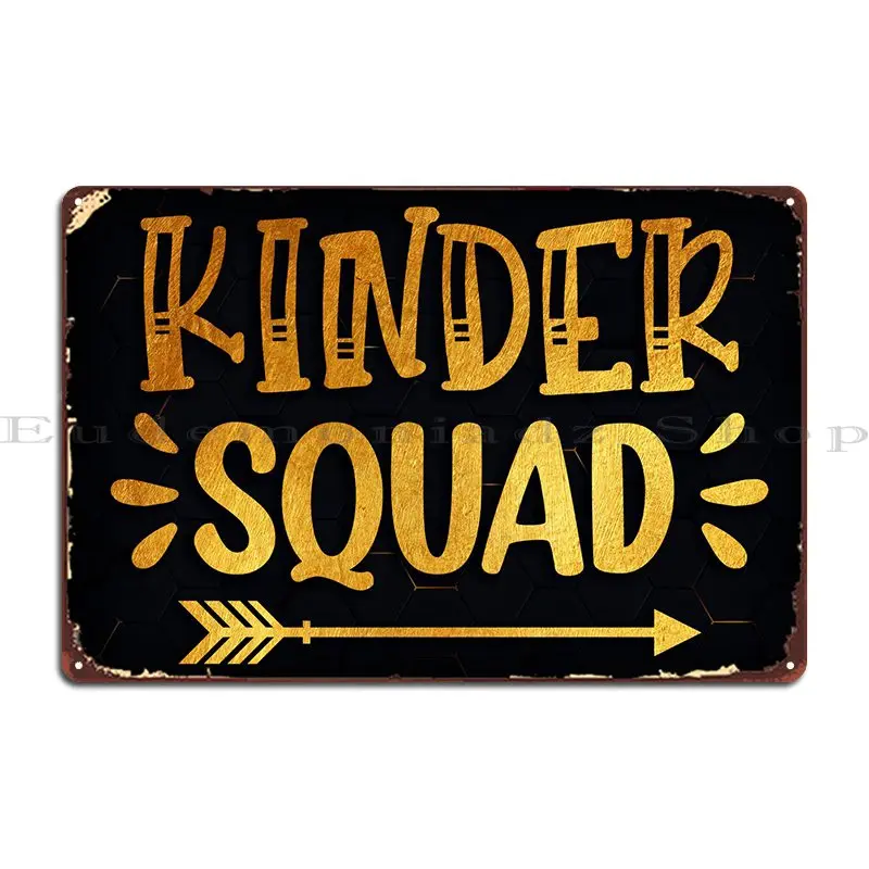 

Kinder Squad Metal Signs PaintingCreate Kitchen Designing Poster Tin Sign Poster