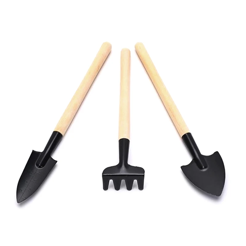 

Succulent Tool Kit Houseplant Rake Mini Gardening Hand Tools Small Shovel/Rake/Spade for Houseplants Pot Flower Gadget