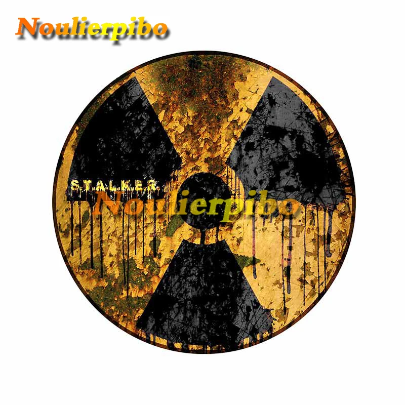 

Сталкер символ радиации автомобильная наклейка автомобильная пленка чехол для ноутбука царапины чехол на тележке сотовый телефон ПВХ виниловая наклейка
