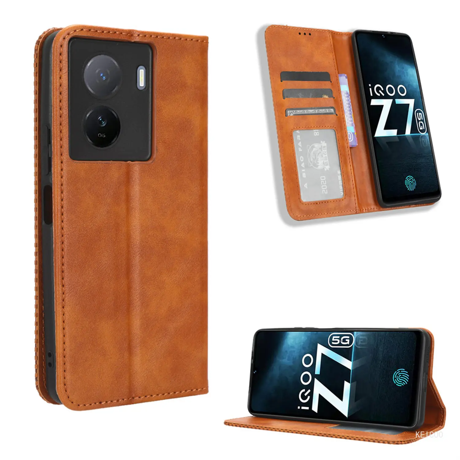 

Phone Holder For Vivo iQOO Z7x S16E V27E Y11 Y02 Y02A 4G 2023 V2272A V2239A V2236A Flip Cover Leather Case Protective Shell
