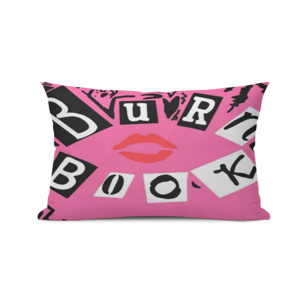 

Burn-book-girls-rectangular Cushion Cover 30x50 Polyester Pillowcase Decorative Sofa Cushions Pillowcover Home Decor Pillow