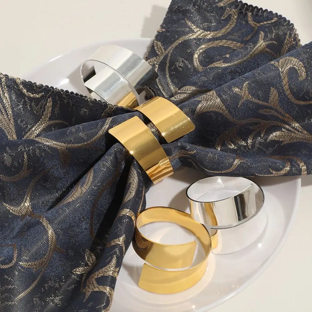 

6 шт., металлические держатели для полотенец и салфеток