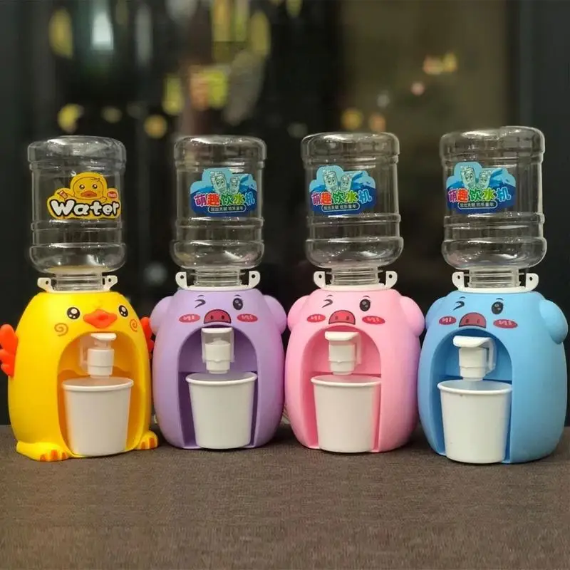 

Mini Water Dispenser Baby Toy Drinking Water Cooler Life-like Cute Children Cosplsy Props Home Decor Ornament