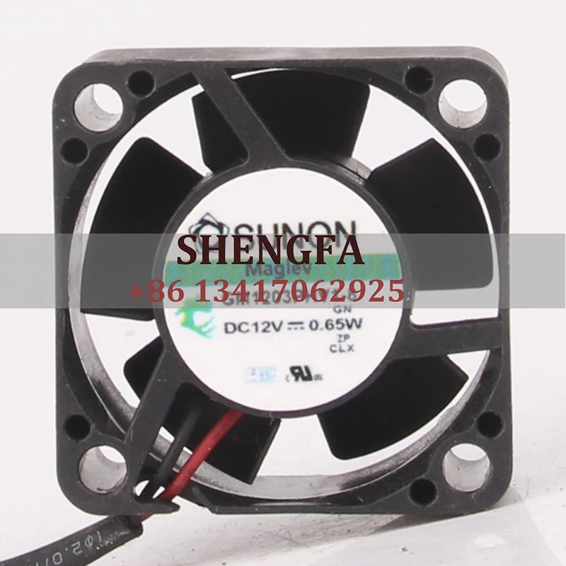 

SUNON GM1203PHV1-8 Case Cooling Fan 24v 48v DC12V 30X30X15MM 0.6W 3CM 3015 Three wire Silent Axial Flow Centrifugal Industry