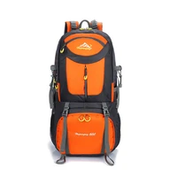 outdoor mountaineering bag 40l 50l 60l mens camping hiking cycling hiking backpack nylon waterproof wear resistant sports bag