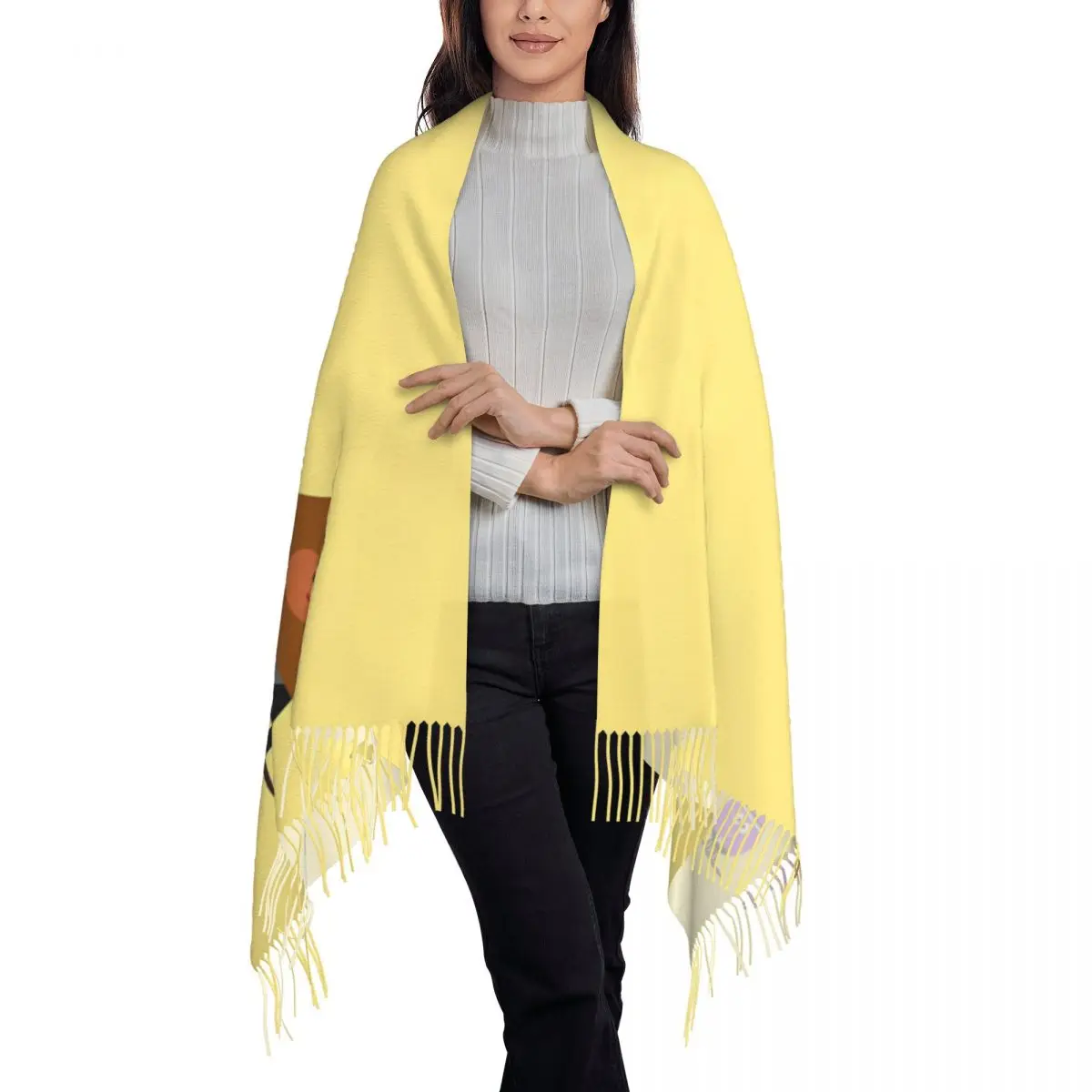 Женский шарф из Амина H-Hey D-Duggees осенне-зимняя шаль пашмины легкий