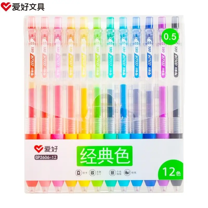 

Retractable Fine Point Gel Pens Ink Pens Rollerball Pens for Writing, Journaling