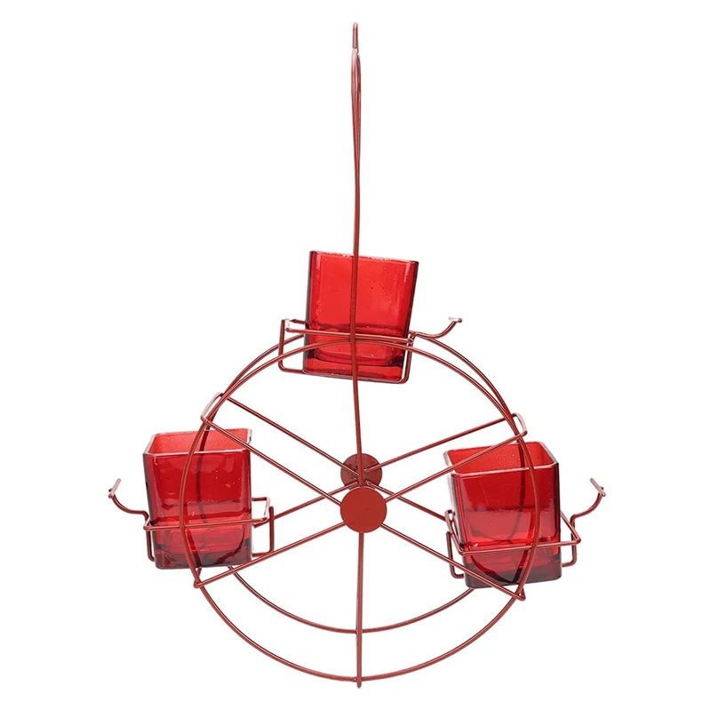 

Ferris Wheel Bird Feeder, Wild Bird Feeders,Creative Birds Food Storage Tool Outdoor Garden Courtyard Decoration