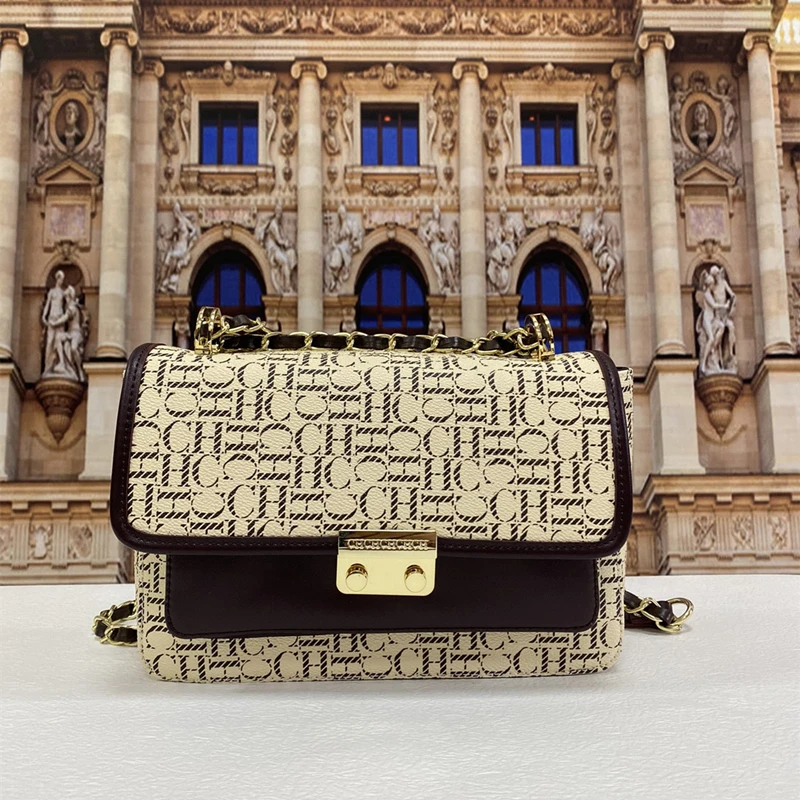 

Premium Version Ladies Famous Brand Designer 100% Genuine Leather Handbags 2022 Women New Famous Designer Messenger Chain Bag Gg