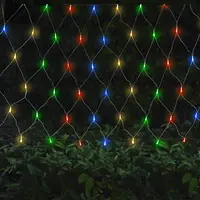 Net String Light Outdoor Holiday Decorative Lights 9.8X6.6ft 8 Modes 24V Waterproof Bush Blanket Lights for Patio Tree Wall Lawn