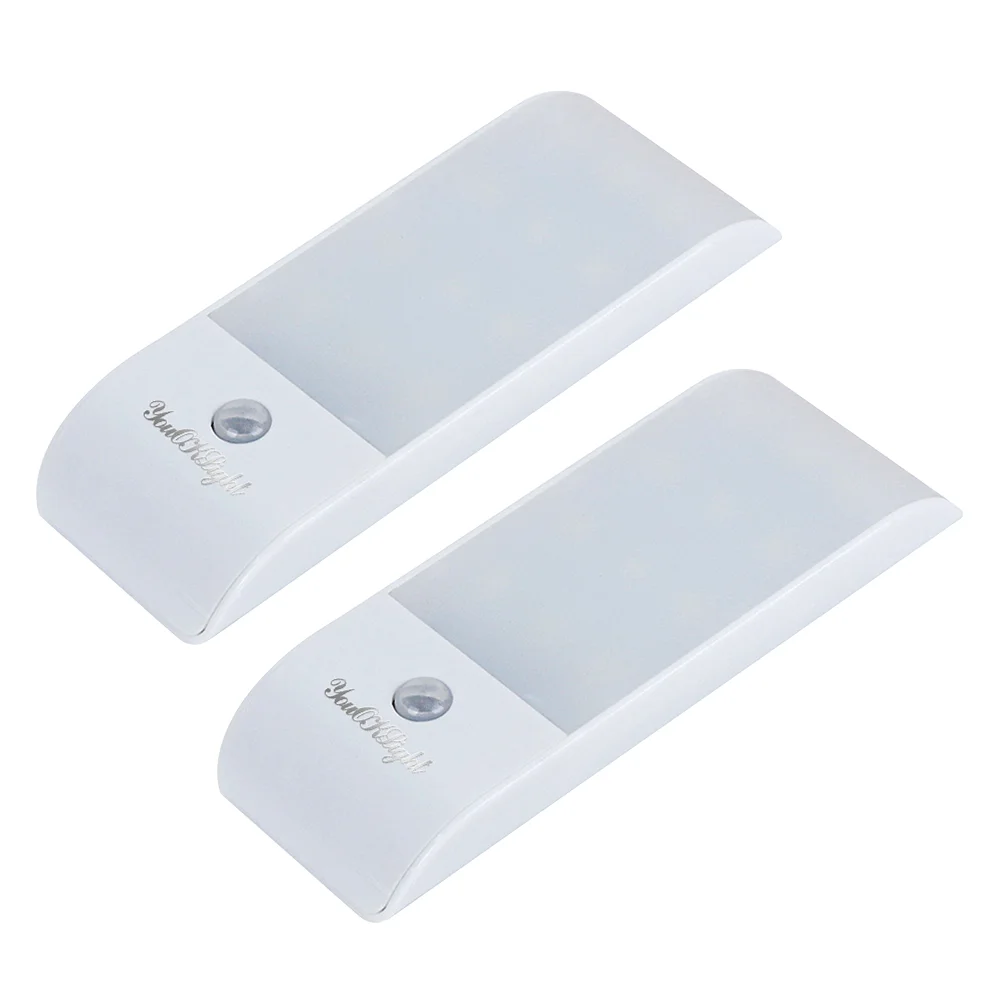 

2Pcs Motion Wireless Wall Induction Lamp for Home Cabinet Bedroom Bathroom (YK2304)