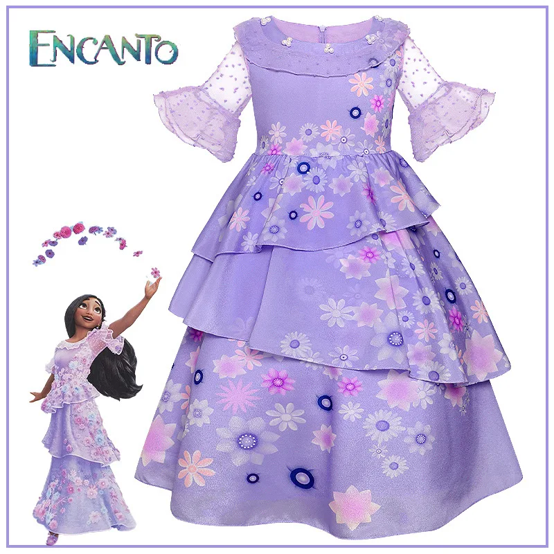 

Disney Isabella Cosplay Children's Dress Children's Dress Magic Full House Skirt Princess Dress Party Children's Dress