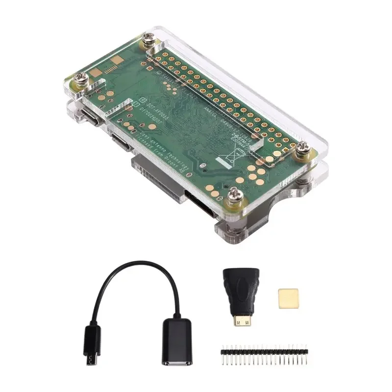 Фото AeroPartsXB - Комплект для разработки на базе Raspberry Pi Zero W с несваренными разъемами - Базовый стартовый набор для начинающих, для изучения программирования и DIY-проектов №4