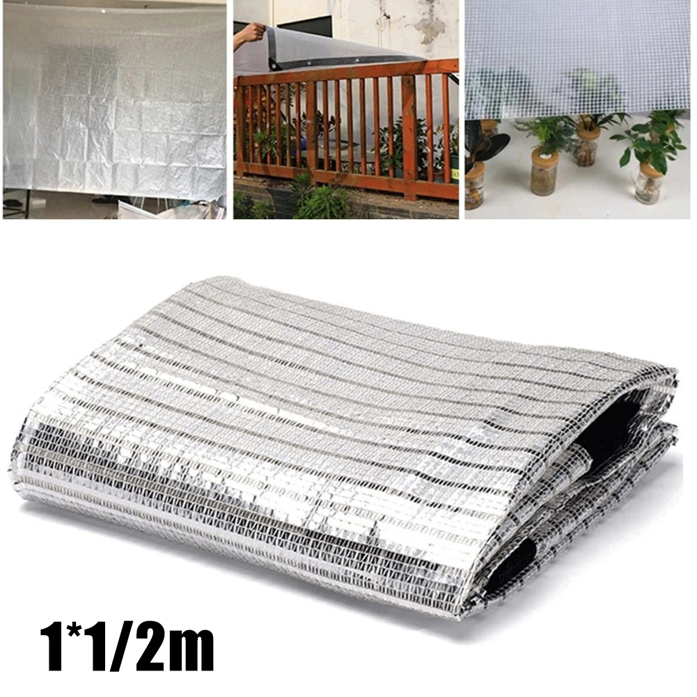 

UV Protection Shading Net Aluminum Foil Sunshade Nets Plant Protection Cover Garden Shelters Greenhouse Garden Accessories