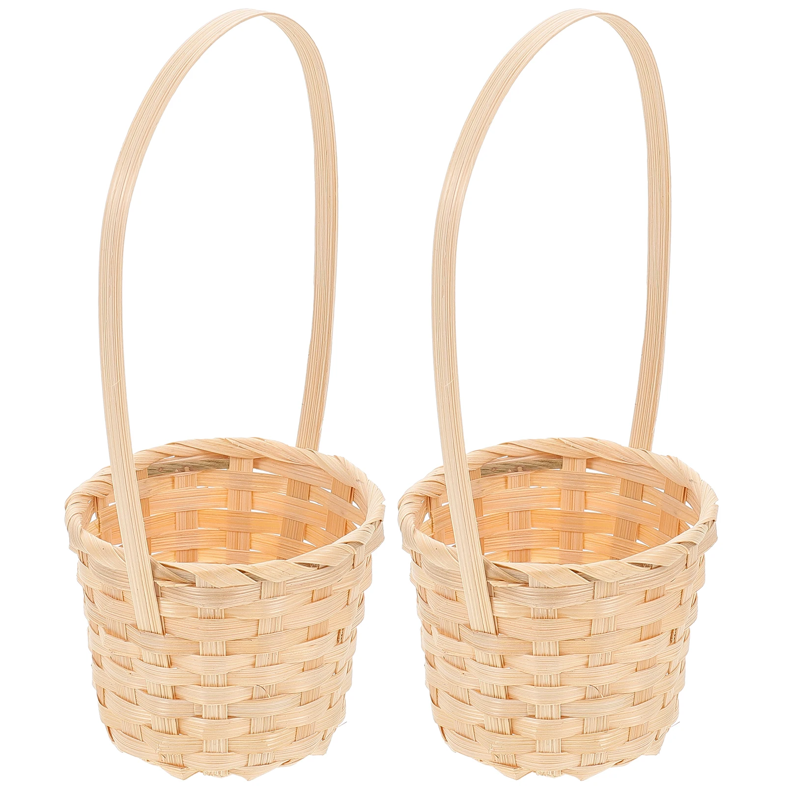 

8 шт. лозовых корзин OUNONA Wicker Baskets