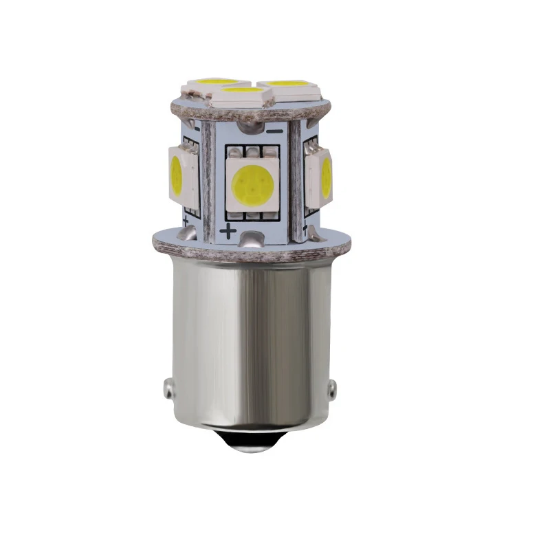 

NSXINQI 10 шт. 24 в 5050 8SMD светодиодный ная лампа светильник автомобиля грузовика 1156 BA15S P21W 1157 BAY15D P21/5W указасветильник поворота s тормозной фонарь заднего хода