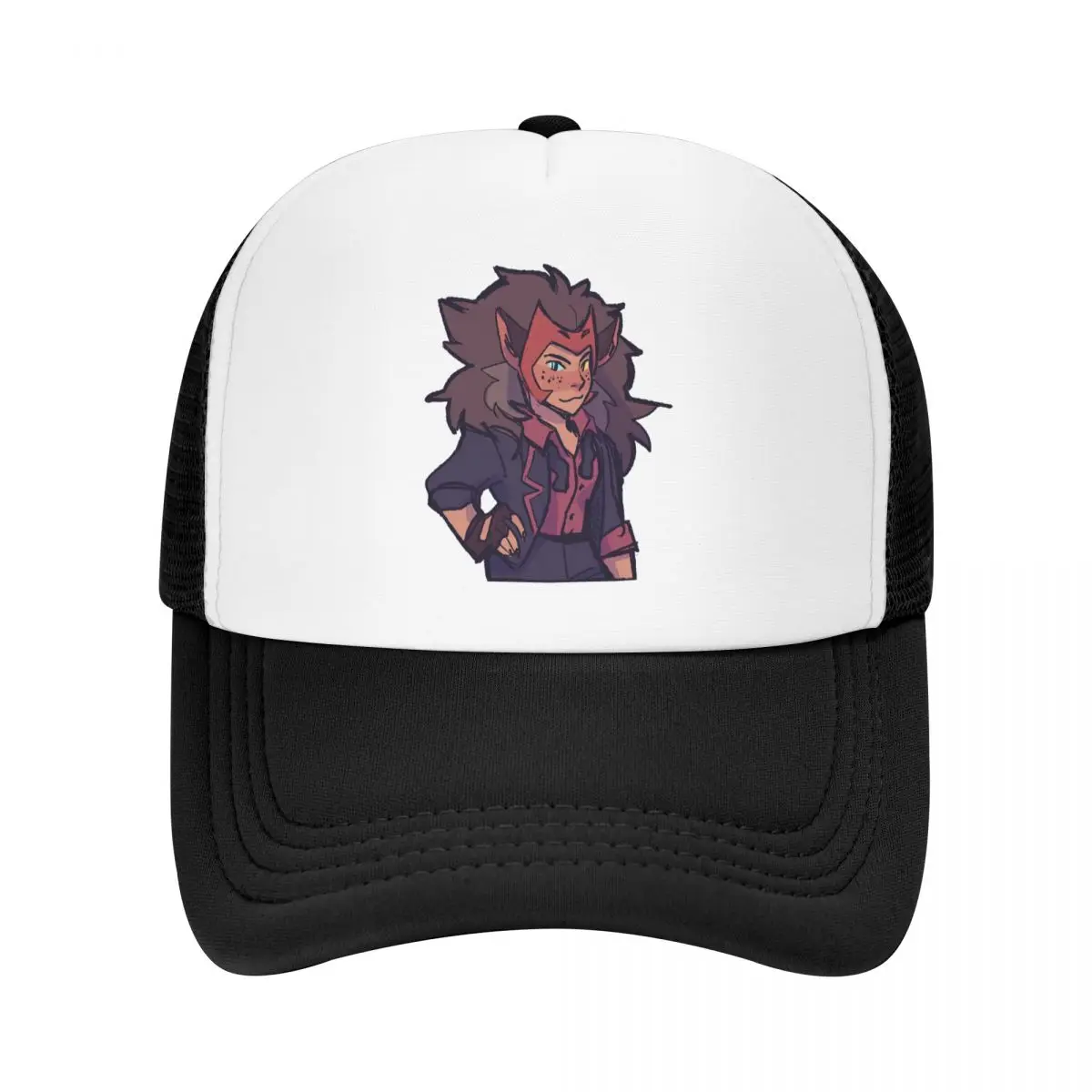 

Catra Baseball Cap She-Ra And The Princesses Of Power Mesh Net Hat For Men Women Hip Hop Trucker Hats adjustable Peaked Caps