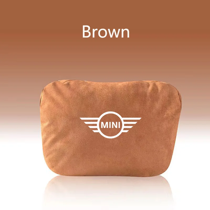 Высококачественная мягкая подушка для шеи на подголовник автомобиля MINI Cooper F55 F56