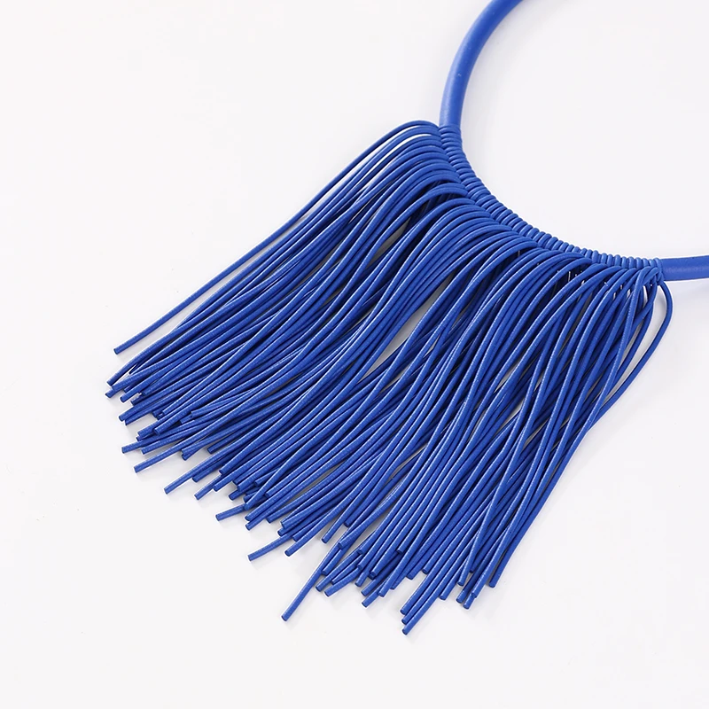 New Designer Handmade Punk Style Chokers Necklaces Silicone Rubber Unisex Torques Popular Clothes Accessories Unique Necklaces