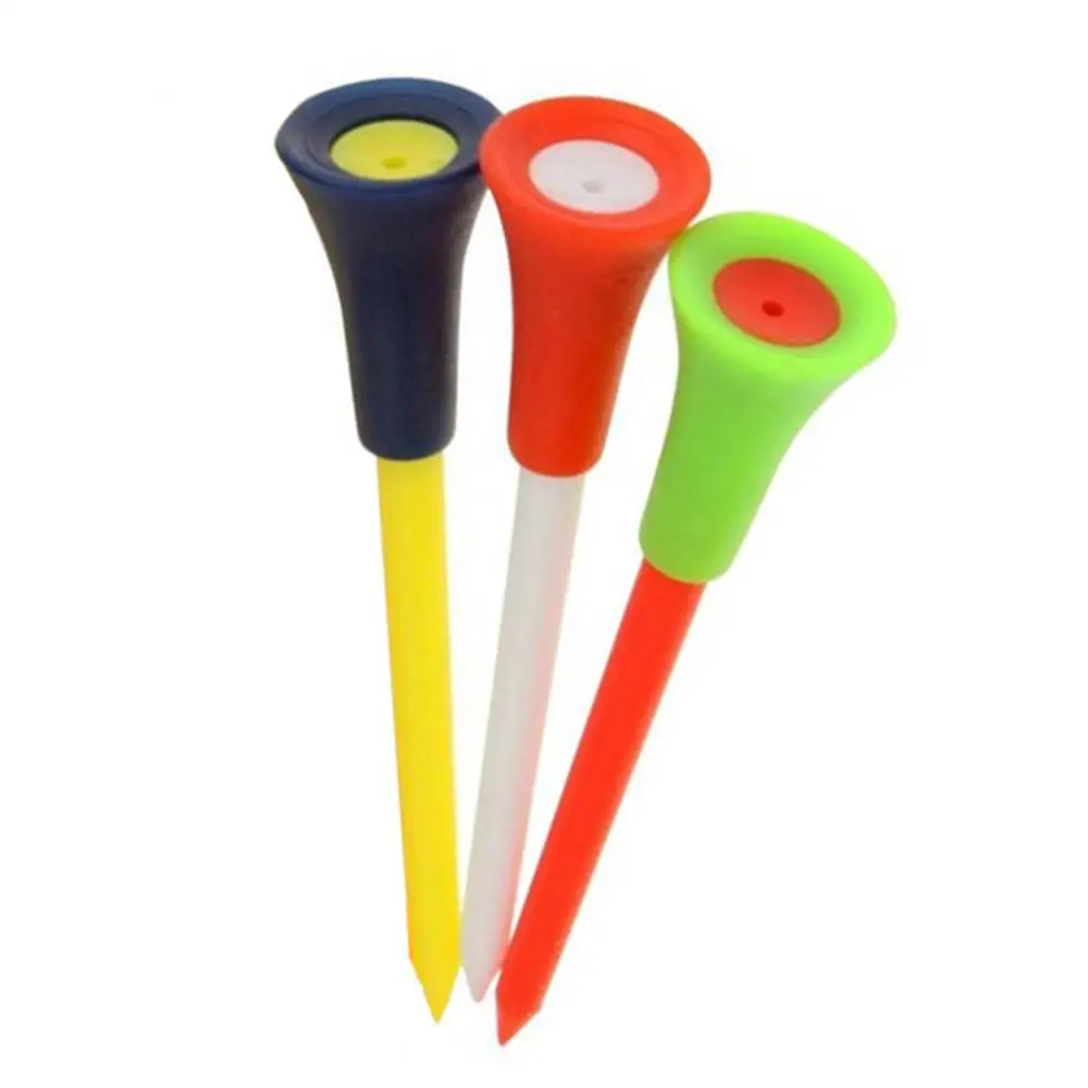 

Tees Golf Durable 50Pcs/Set 83mm Cushion Top Ball Holder Training Accessories