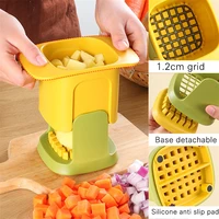 multifunctional vegetable cutter carrot potato onion dicing tool practical vegetable chopper hand pressure cutter kitchen