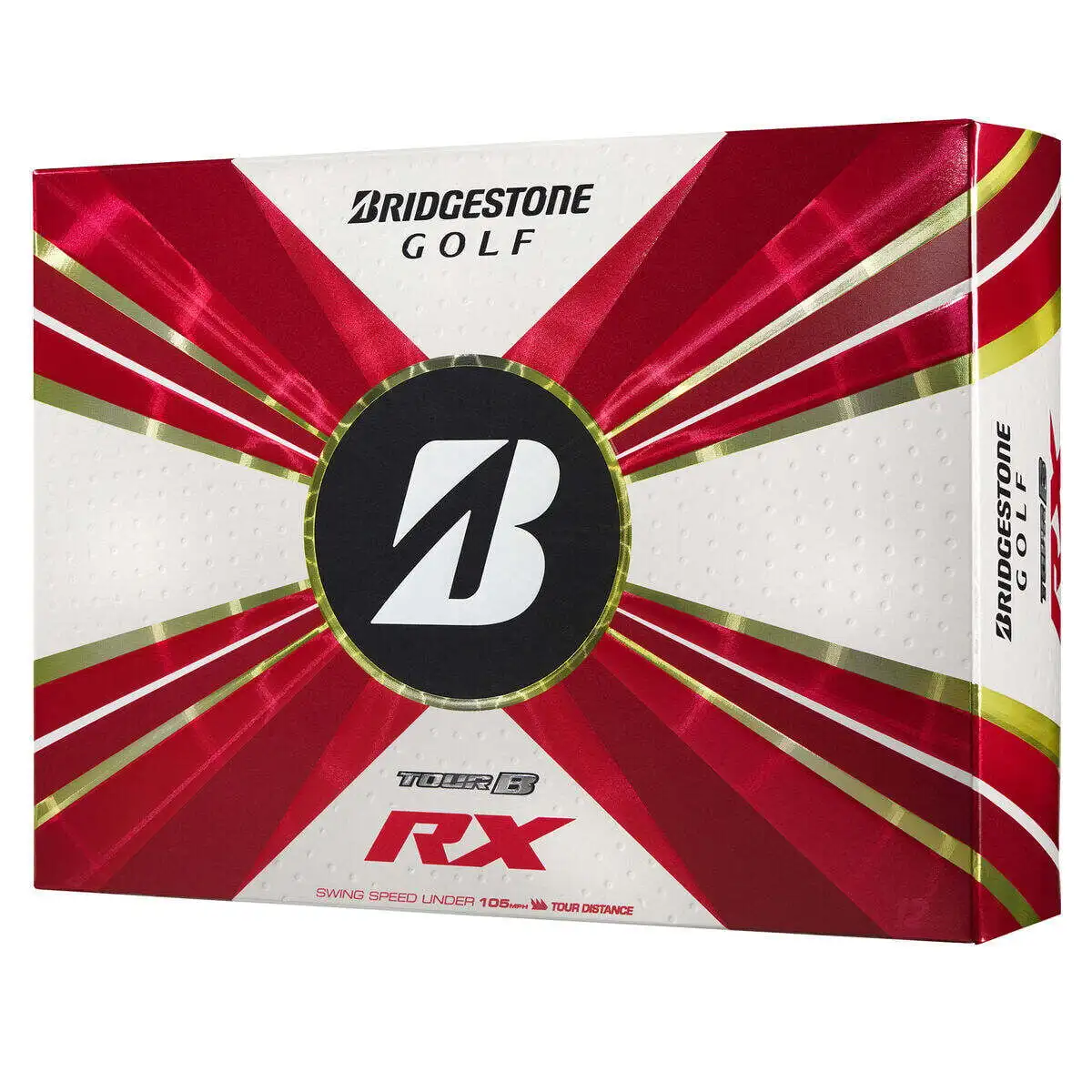 

Мячи для гольфа Bridgestone Tour B RX 2022, 12 шт. в упаковке, белые